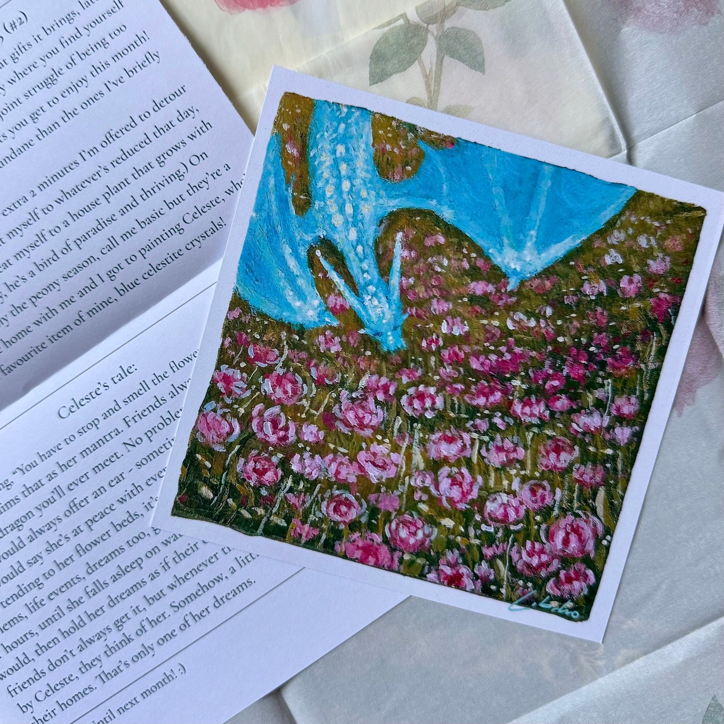 “#2 - Celeste”, catch up print